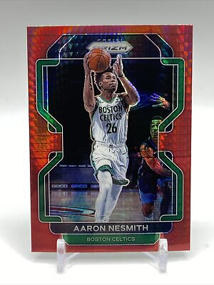 #ad 2021 22 Panini Prizm Aaron Nesmith Red Hyper Factory Set SP #94 Pacers Celtics $1.99