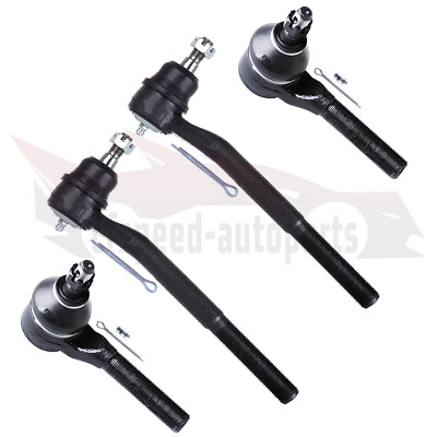 #ad 4pcs Inner amp; Outer Tie Rod Ends Kit For 1998 2003 2004 2005 Chevy Blazer 4WD 4x4 $37.98