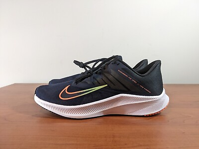 #ad Nike Quest 3 Men#x27;s Running Shoes Navy Blue Orange CD0230 404 Multi Size $59.99