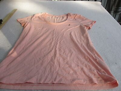 #ad Womens Nautica pink t shirt sz m $15.75