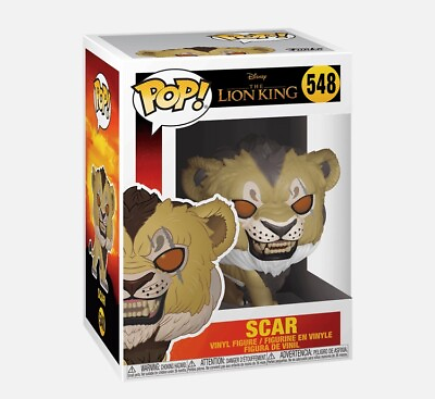 #ad Funko Pop Vinyl: Disney The Lion King Scar #548 VAULTED PROTECTOR $24.36