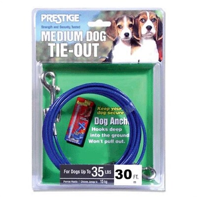 #ad #ad Tie OutPdq Cable 35lb Dog 30#x27;No Q2330 000 99 BOSS PET PRODUCTS 3PK $50.75