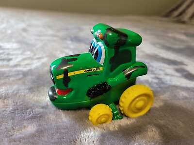 #ad Ertl John Deere Chunky Toy Tractor Dog Face $4.43