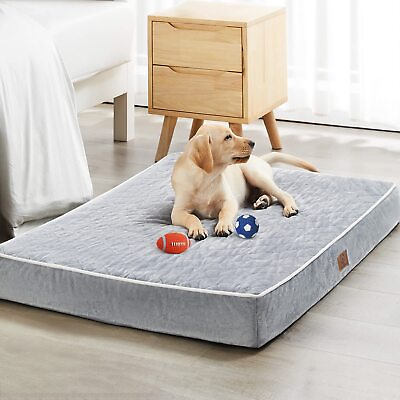 #ad WNPETHOME Orthopedic Dog Beds for Large Dogs Extra Large Waterproof Dog Bed w... $62.91