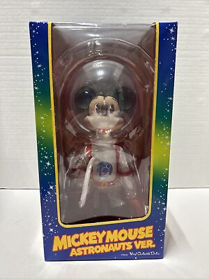 #ad 2009 Disney Mickey Mouse x Medicom Toy Astronaut Rare New In Box J1 $129.99