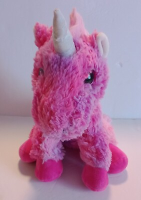 #ad Spark Create Imagine Plush Unicorn Pink Purple Walmart 11quot; Horn Got a Tear $9.99