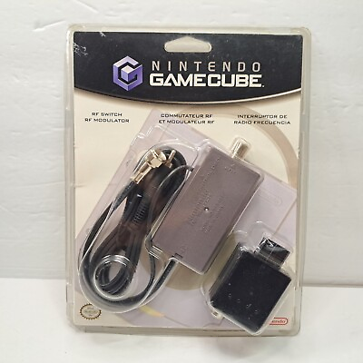 #ad Official Nintendo Gamecube RF Switch RF Modulator NEW Factory SEALED $29.99