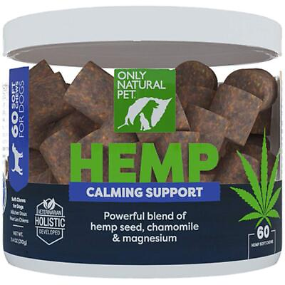 #ad Only Natural Pet Natural Hemp Soft Chew Bites for Dog Stress amp; Anxiety Reli... $41.16