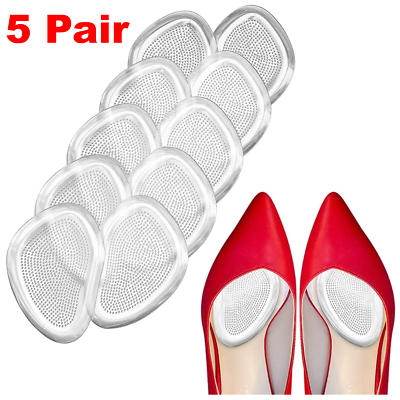 #ad 5 Pairs Metatarsal Pads Ball of Foot Soft Gel Cushions Shoe Inserts Reduce Pain $9.95