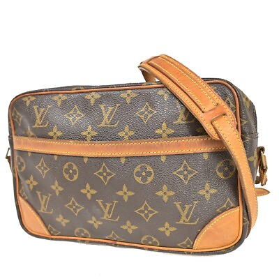 #ad LOUIS VUITTON Trocadero 27 Shoulder Bag Monogram Leather Brown M51274 61HB827 $228.00