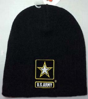 #ad Army Star Beanie Skullie Skull Cap Hat U.S. Army Strong Beanie NEW USA SHIPPER $12.88