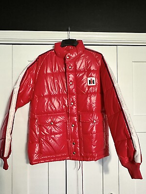 #ad NOS Vintage Swingster International Harvester Winter Jacket Mens Large Coat USA $100.00