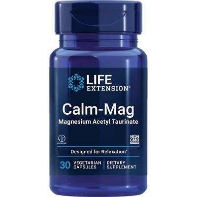 #ad Life Extension Calm Mag 30 Veg Caps $22.50