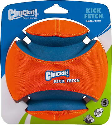 #ad Kick Fetch Ball Dog Toy Orange Small $28.19