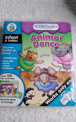 #ad Little Touch Leap Frog Animal Dance Infant Toddler Interactive Book amp; Cartridge $9.99