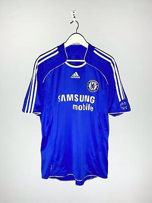 #ad Chelsea FC Adidas 2007 08 Home Football Shirt Soccer Jersey $89.99