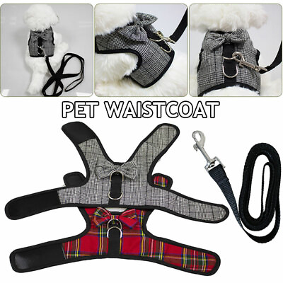 #ad Dog Harness and Leash Set Breathable Adjustable Fashion Summer Pet Supplies🔥 $3.52
