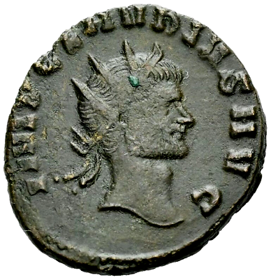 #ad AA: Claudius II Gothicus AD 268 270. AE Antoninianus. GENIVS AVG a1635 $15.00