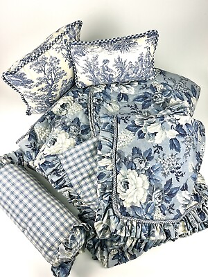#ad Custom Bedding King Size quilted bedspread 93 x 114 Pillows Pillow Cases shams $70.00