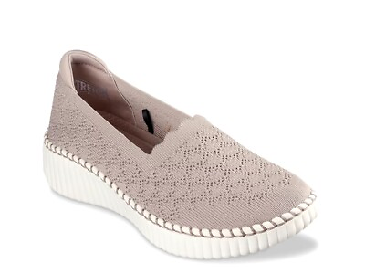 #ad Skechers Wilshire Blvd Slip on Taupe Memory Insole Washable 7.5 $35.00