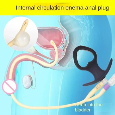#ad Multifunction Enema Anus Wash Shower Tap Douche Anal Vaginal Anus Cleaning Tools $6.96