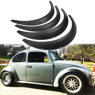 #ad 4.5quot; Fender Flares Durable Wheel Arches Extra Wide For Volkswagen Beetle 10 Anos $69.11
