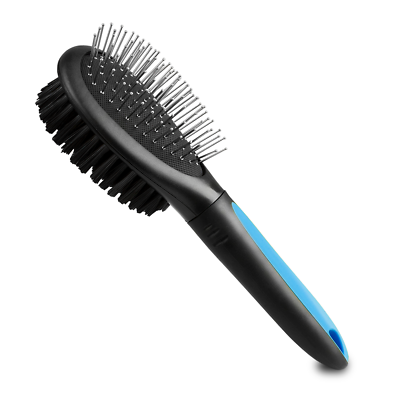 #ad BV Dog Brush and Cat Brush Pet Grooming Comb Brush 2 Sided Bristle amp; Pin $8.38