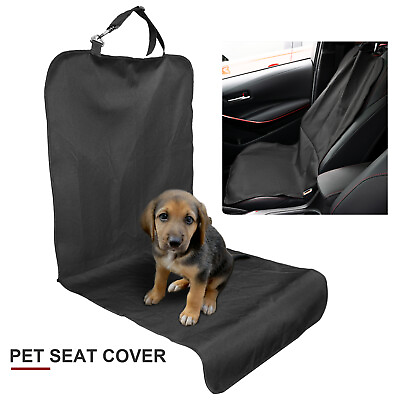 #ad Pet Dog Car Truck SUV Front Seat Cover Protector Non slip Waterproof Travel Mat $8.45