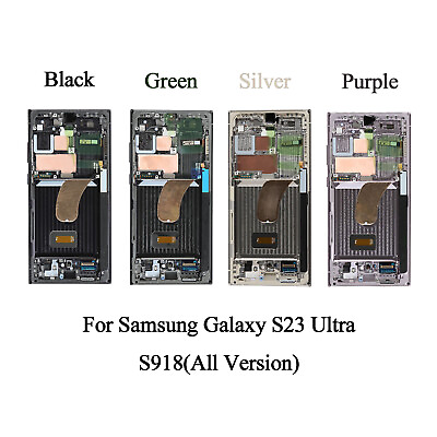 #ad Small Samsung Galaxy S23 Ultra S918 OLED Display LCD Touch Screen Replacement $274.56