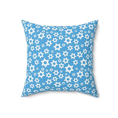 #ad Heritage Inspired White Star of David Polyester Square Pillow Style amp; Tradition $62.92