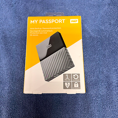 #ad Western Digital My Passport 1TB 5400RPM Portable External HDD $49.95