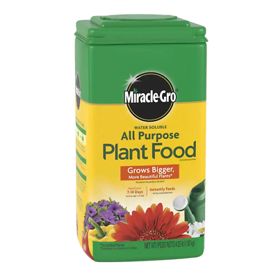 #ad NEW All Purpose Plant Food Water Soluble 4.25 Lb. 24 8 16 Veggies Trees Plants $12.38