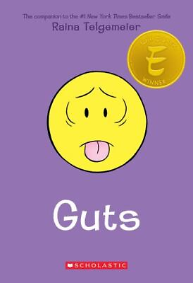 #ad Guts: A Graphic Novel by Telgemeier Raina $4.99