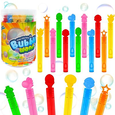 #ad 32 Piece Mario Bubbles for Kids Party Favors Mini Bubble Wand Bulk Mario Par... $25.39