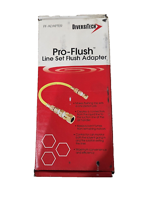 #ad Diversitech PF Adapter Pro Flush Line Set Flush Adapter $45.00