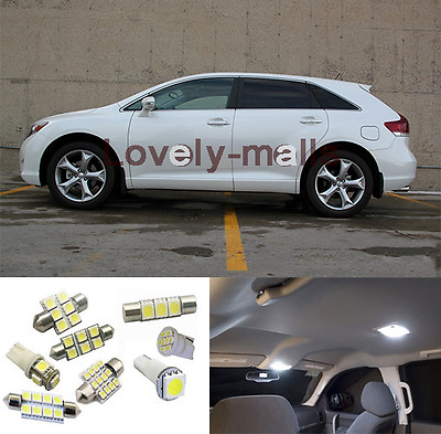 #ad Ultra White 13Pcs LED Lights Interior Package for Toyota Venza 2009 2013 $12.13