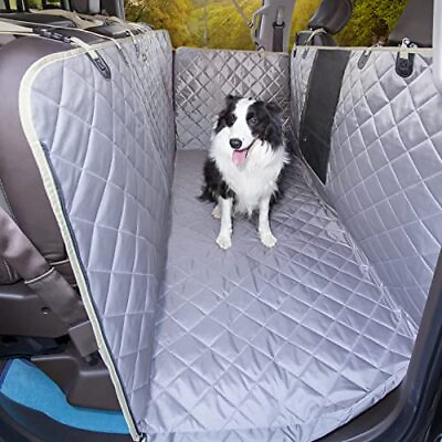 #ad iBuddy Floor Dog Hammock Cover for Truck with Flip Up Rear Seats 100% GRAY $157.33