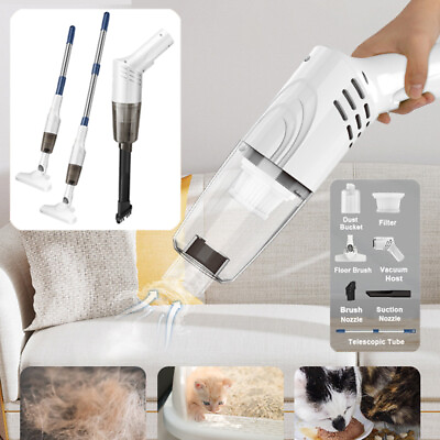#ad 2 in 1 Cordless Stick Handheld Vacuum Cleaner for Home Car Auto Carpet Floor US $22.99