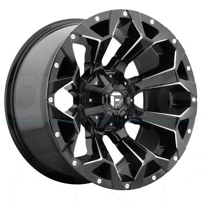 #ad 20x9 Matte Black Milled Wheels Fuel D546 Assault 8x170 1 Set of 4 125.1 $1704.00