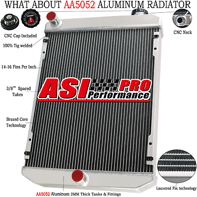 #ad 3ROW Aluminum Radiator Fit Bobcat 430 430D 435 435D 435G Excavators 6679831 $229.00