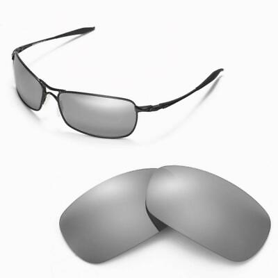 #ad New Walleva Polarized Titanium Lenses For Oakley Crosshair 2.0 2010 version $19.99
