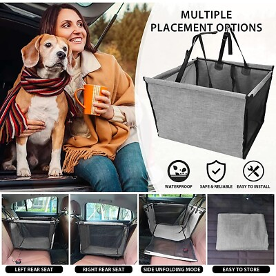 #ad Pet Car Seats for Medium Large Dog 40 lbs Safety Belt Cars Trucks SUV Puppy Cat $29.99
