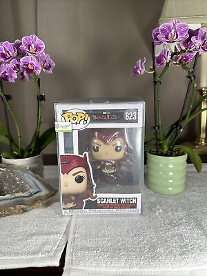 #ad Funko Pop Marvel: WandaVision The Scarlet Witch Pop Protector MINT $9.99