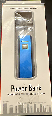 #ad Mobifuel 2200mAh Phone Charger Portable Small Power Bank Battery Black $5.00