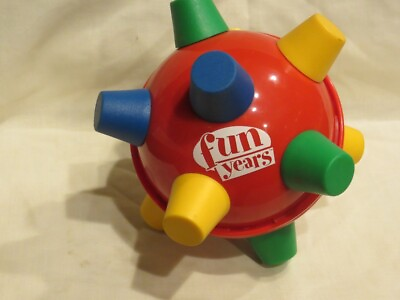 #ad Mini Bumble Ball quot;FUN YEARSquot; By Ertl Gyro Motion Bouncing Motorized Toy WORKS $19.99
