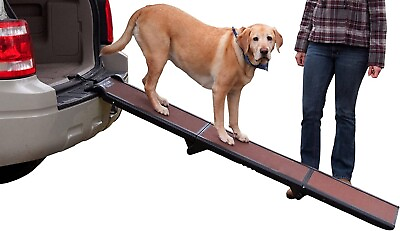 Pet Gear Tri Fold Ramp Supports up to 200lbs 71 in. Long Patented Compact $66.00