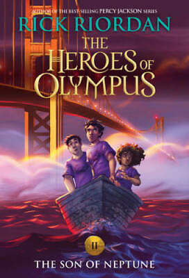 #ad The Heroes of Olympus Book Two The Son of Neptune new cover GOOD $4.40