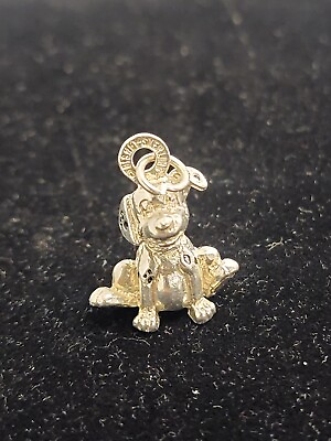 #ad .925 Dalmatian Puppy Sterling Silver Jewelry Charm #pet $31.49