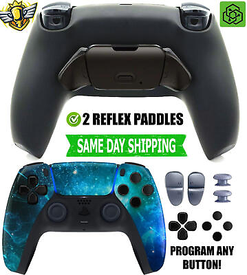 #ad Blue Space Pro Two Competition Reflex Paddles Silent Modz Controller for PS5 OEM $159.95