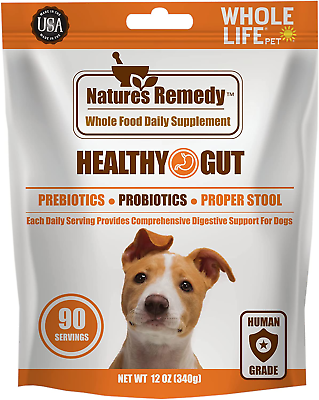 #ad Whole Life Pet Healthy Gut Daily Supplement for Dogs – Probiotics Prebiotics... $29.99